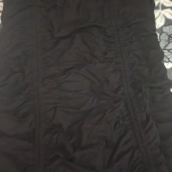 Foxblood ruched fitted dress goth - Picture 3 of 4